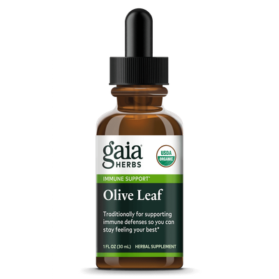 Gaia Herbs - Olive Leaf - 1 oz