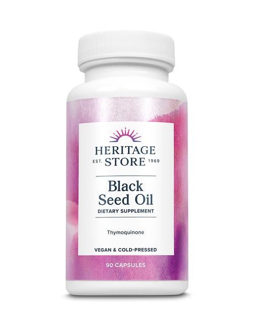 Heritage Store - Black Seed Oil 650 mg - 90 Capsules