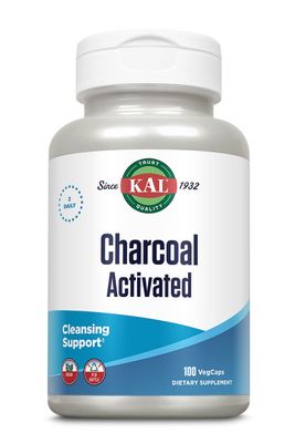 Kal - Charcoal Activated - 100 Capsules