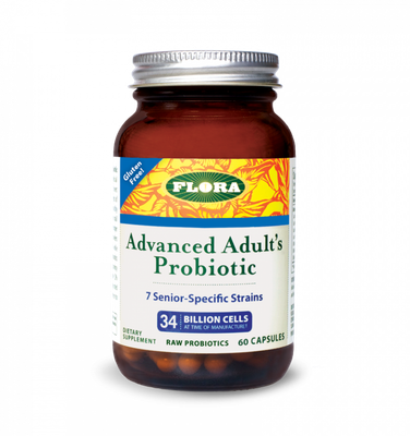 Flora - Advanced Adults Blend Probiotic - 60 Capsules