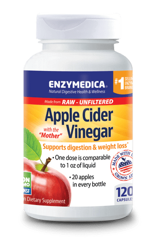 Enzymedica - Apple Cider Vinegar Caps - 120 Capsules