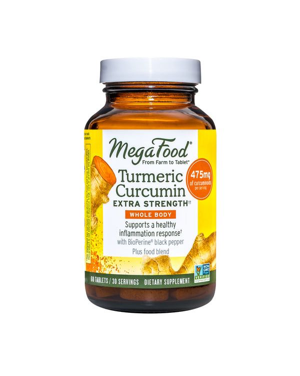 Megafood - Turmeric Strength For Whole Body - 90 Tablets