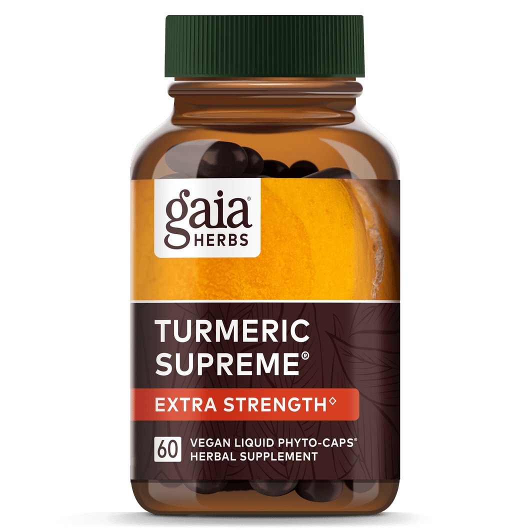 Gaia Herbs - Turmeric Supreme - 120 Veg Capsules