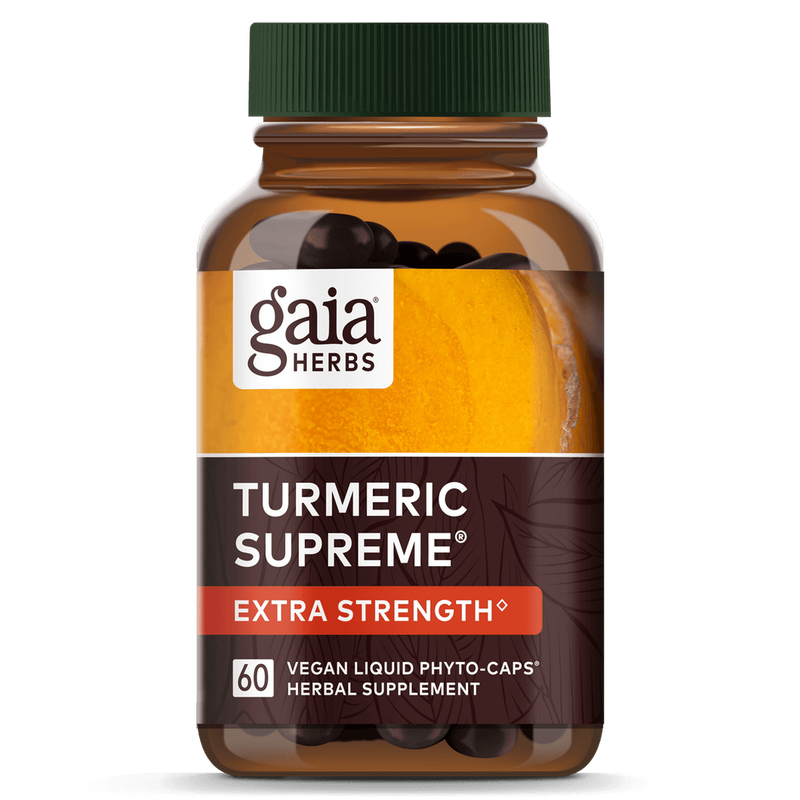 Gaia Herbs - Turmeric Supreme - 120 Veg Capsules