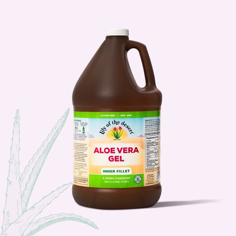 Lily Of The Desert - Aloe Vera Gel Inner Fillet - 1 gal