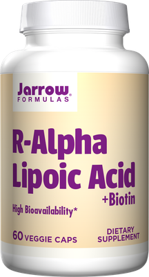 Jarrow - R-Alpha Lipoic Acid + Biotin - 60 Capsules