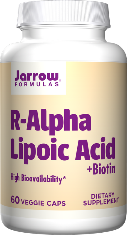 Jarrow - R-Alpha Lipoic Acid + Biotin - 60 Capsules