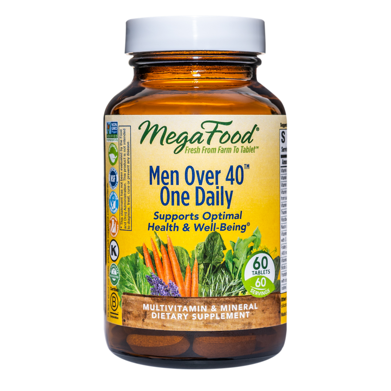 Megafood - Men Over 40 One Daily - 60 Tablets
