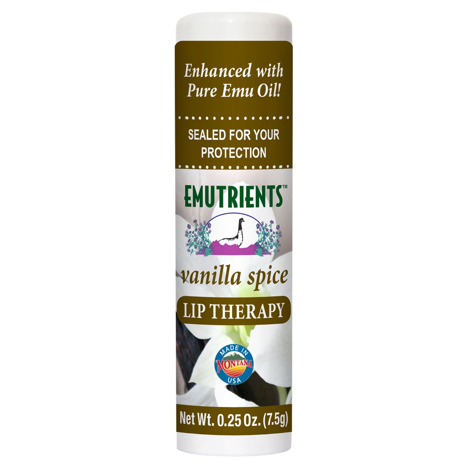 Montana Emu - Lip Balm Vanilla Spice - 0.25 oz