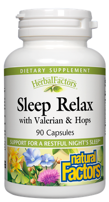 Natural Factors - Sleep Relax - 90 Capsules