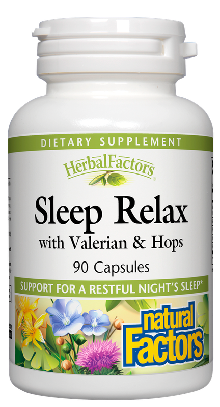 Natural Factors - Sleep Relax - 90 Capsules