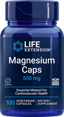 Life Extension - Magnesium Caps 500 mg - 100 Veg Capsules