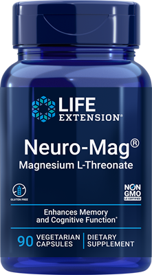Life Extension - Neuro-Mag® Magnesium L-Threonate - 90 Veg Capsules
