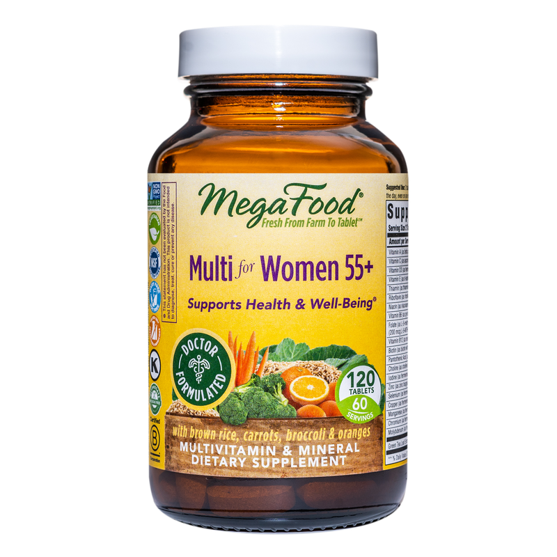 Megafood - Multi For Women 55+ - 120 Tablets