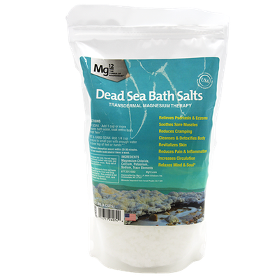 Mg12 - Dead Sea Bath Salts - 2.2 lbs