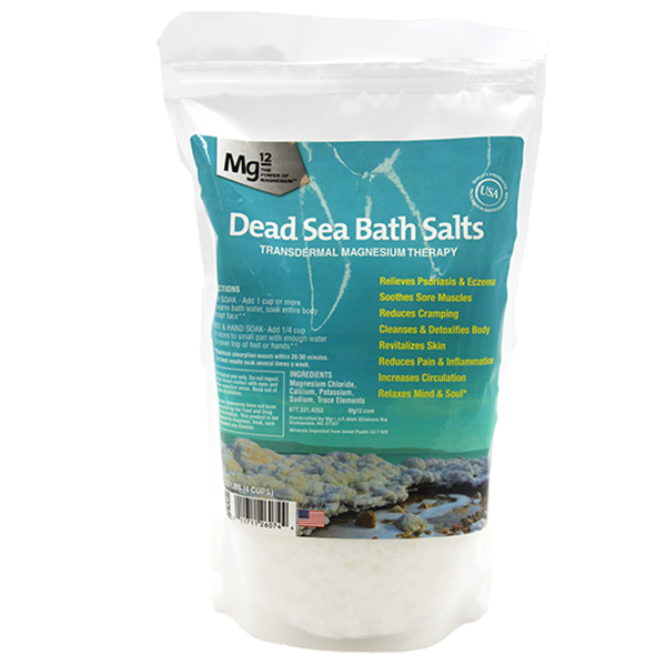 Mg12 - Dead Sea Bath Salts - 2.2 lbs