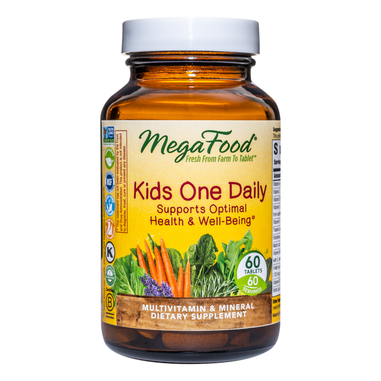 Megafood - Kids One Daily - 60 Tablets