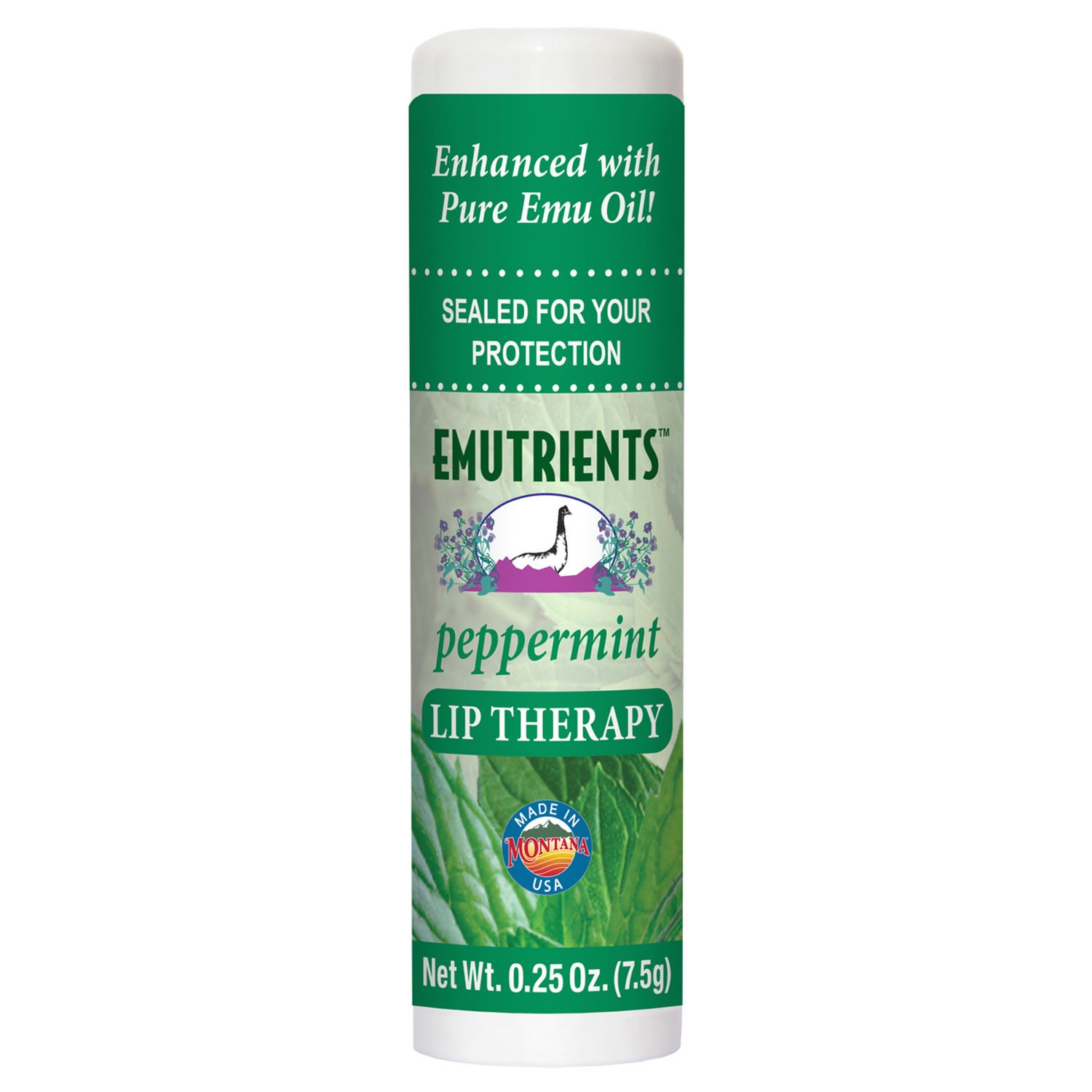 Montana Emu - Lip Balm Peppermint - 0.25 oz