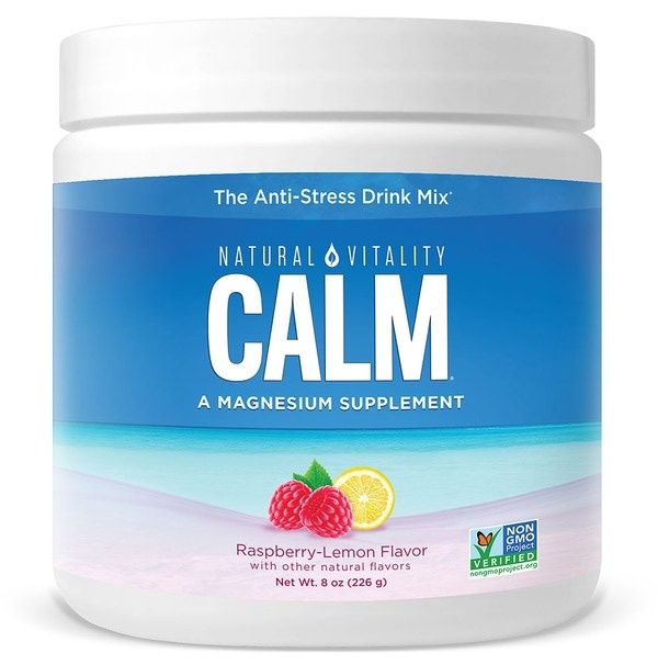 Natural Vitality - Natural Calm Raspberry Lemon - 8 oz
