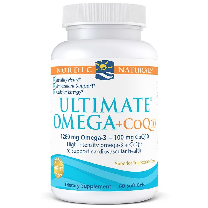 Nordic Naturals - Ultimate Omega + Coq10 - 60 count