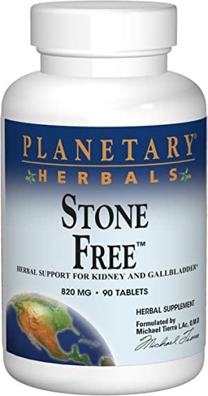 Planetary Herbals - Stone Free 820mg - 90 Tablets