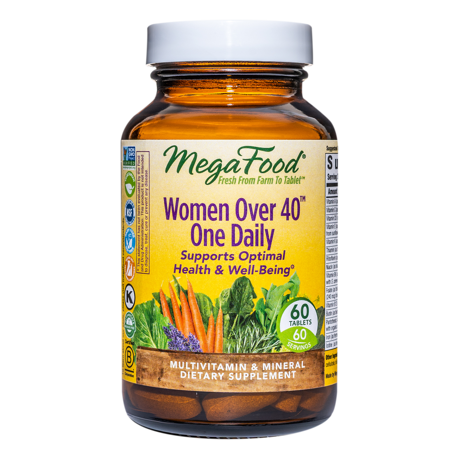 Megafood - Women Over 40 One Daily - 60 Tablets