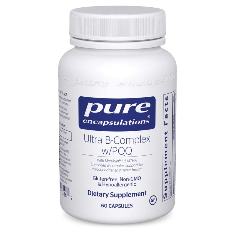 Pure Encapsulations - Ultra B-Complex With Pqq - 60 Capsules