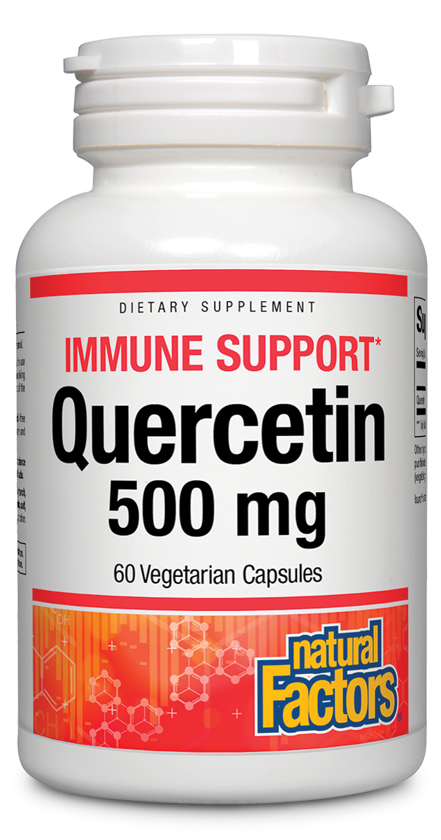 Natural Factors - Quercetin 500 mg - 60 Veg Capsules