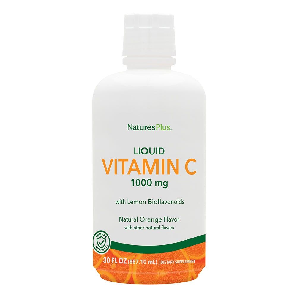 Natures Plus - Vitamin C Liquid - 30 oz