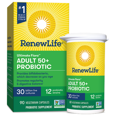 Renew Life - Adult 50+ Probiotic - 90 Capsules