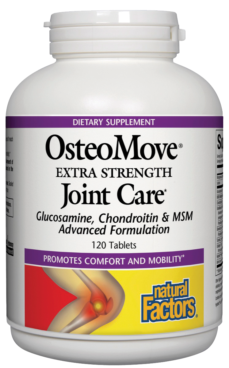 Natural Factors - Osteomove Joint Care - 120 Tablets