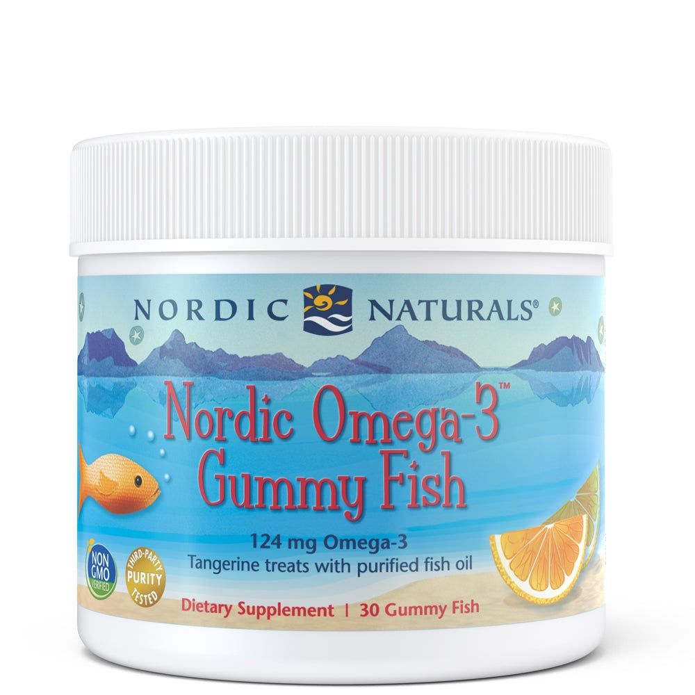 Nordic Naturals - Omega-3 Gummy Fish Tangerine - 30 Chewables