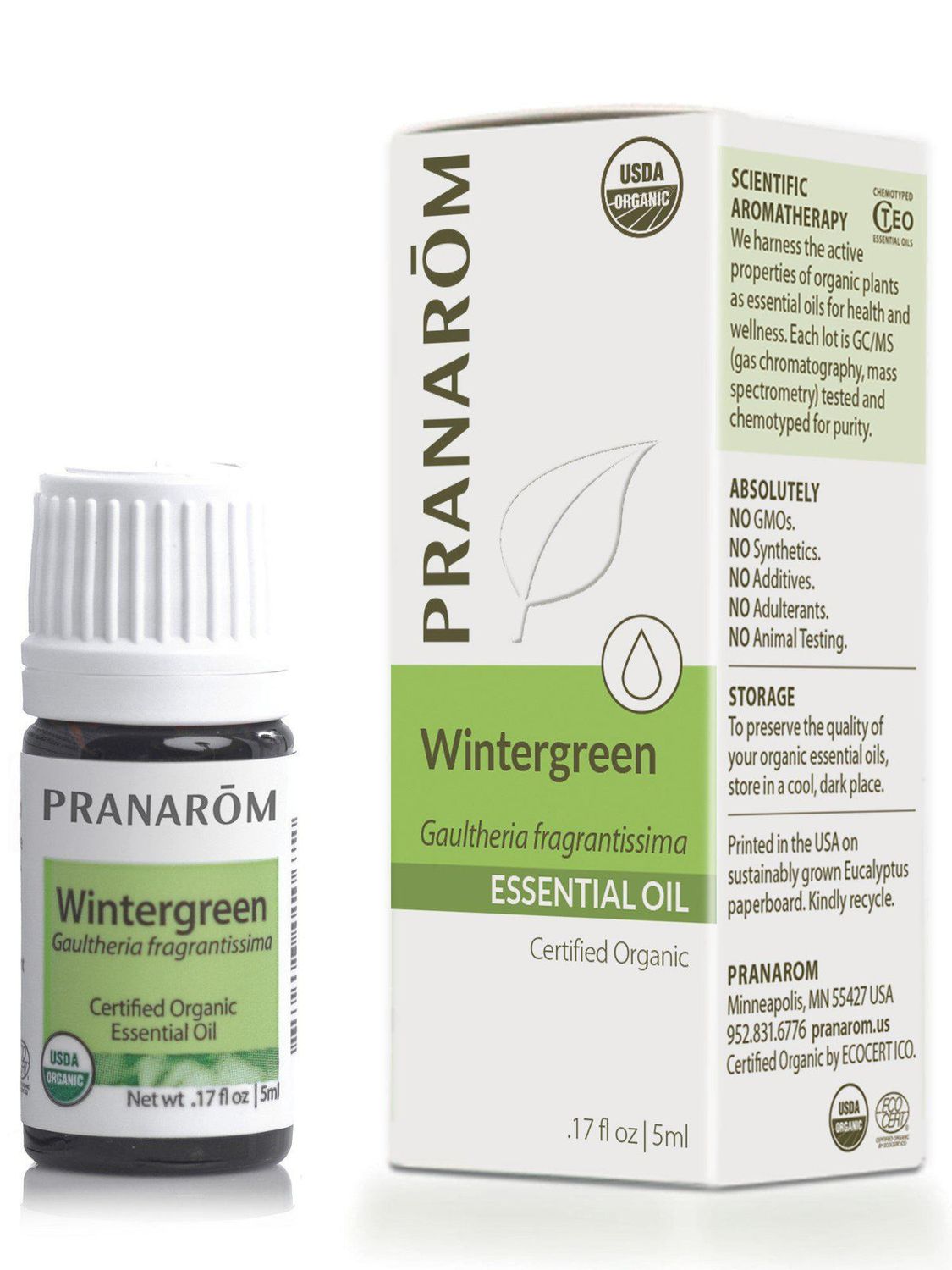 Pranarom - Wintergreen - 5 mL