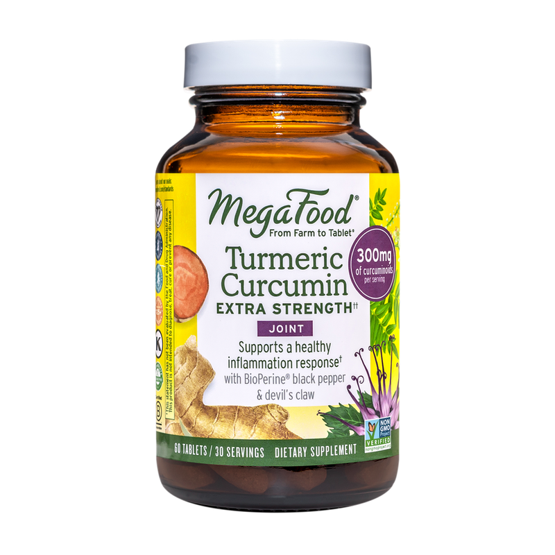 Megafood - Turmeric Strength For Joint Tablets - 60 Tablets
