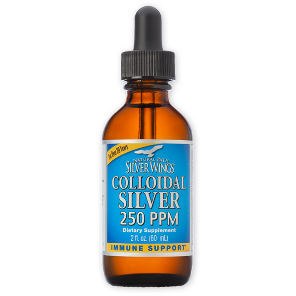 Natural Path Silver Wings - Colloidal Silver 250 PPM - 2 oz