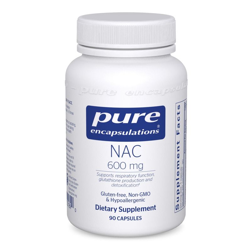 Pure Encapsulations - Nac 600 mg - 90 Capsules