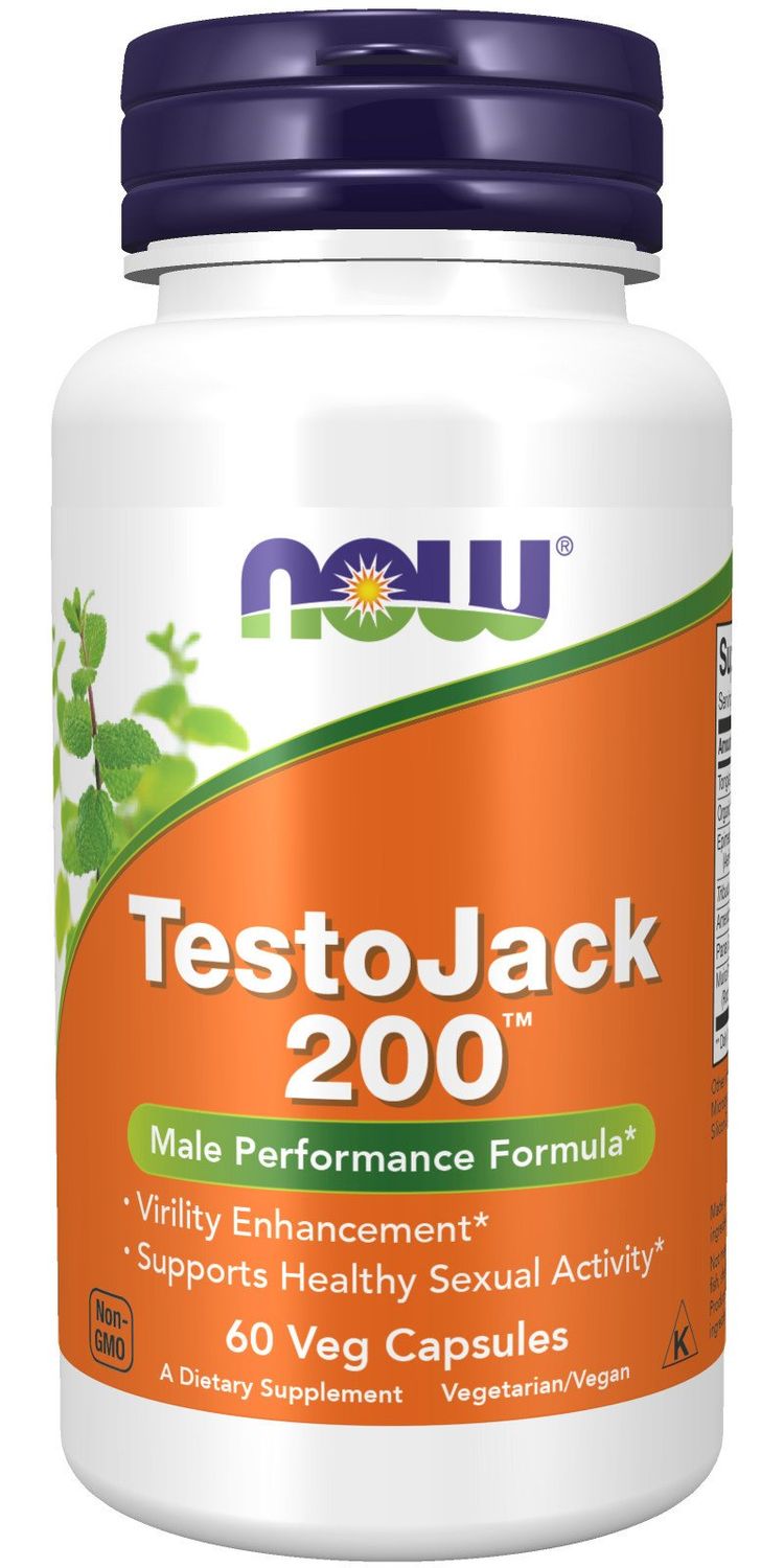 Now - Testojack 200 - 60 Veg Capsules