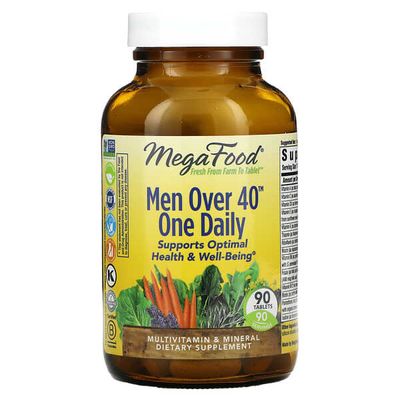 Megafood - Men Over 40 One Daily Iron Free - 90 Tablets