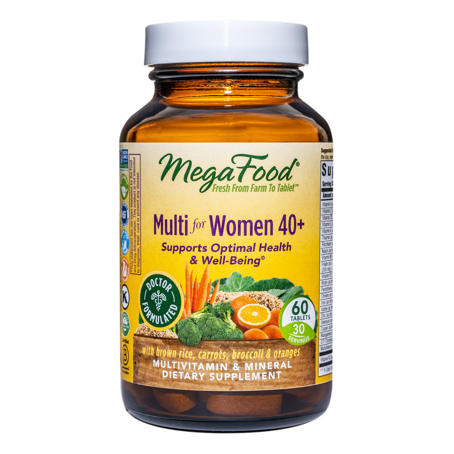Megafood - Multi For Women 40+ - 60 Tablets