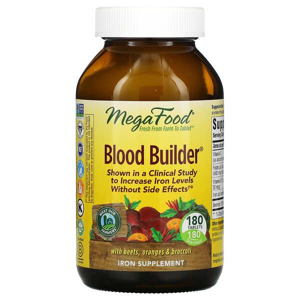 Megafood - Blood Builder - 180 Tablets