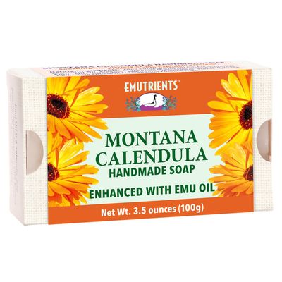 Montana Emu - Calendula Soap - 3.5 oz Bar