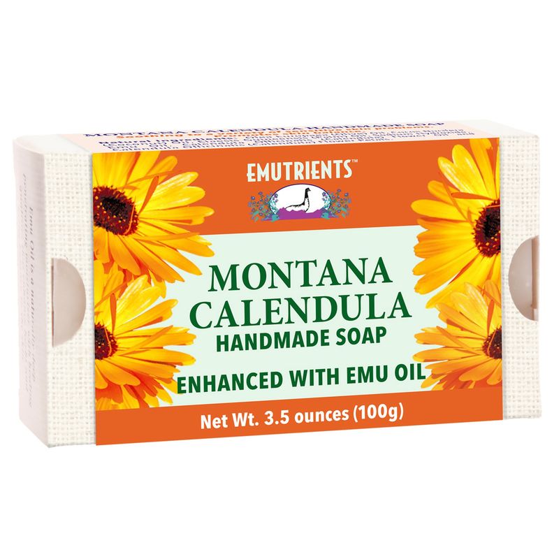 Montana Emu - Calendula Soap - 3.5 oz Bar