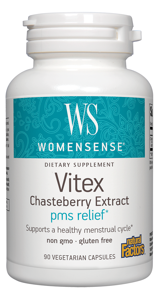 Natural Factors - Womens Vitex Extract 80 mg - 90 Veg Capsules