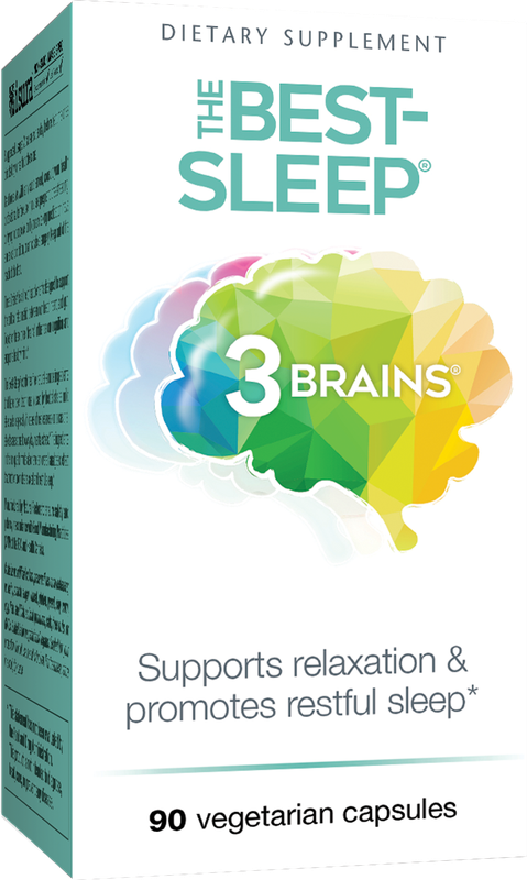 Natural Factors - 3 Brains The Best Sleep - 90 Capsules