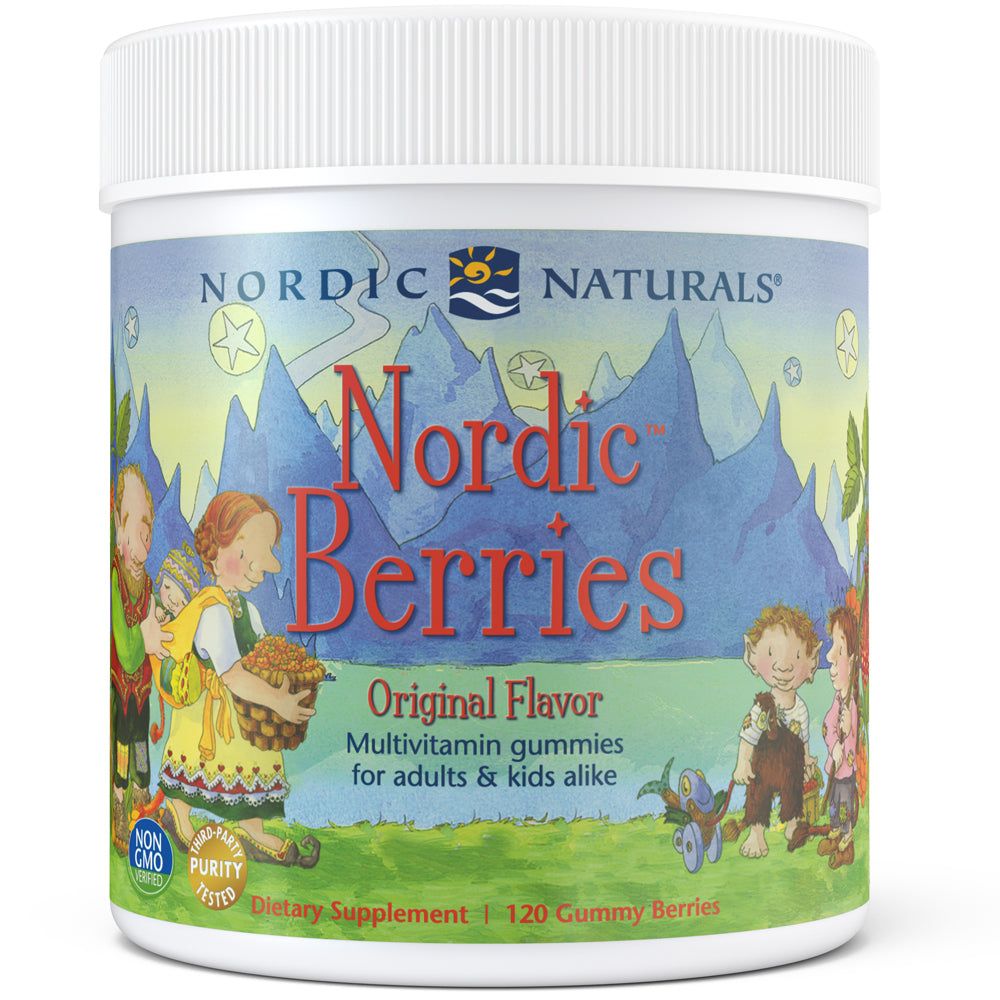 Nordic Naturals - Nordic Berries Multivitamin Gummies Original - 120 Count