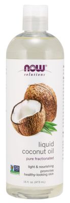 Now - Liquid Coconut Oil - 16oz Now - Liquid Coconut Oil - 16oz