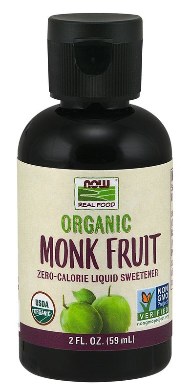 Now - Organic Liquid Monk Fruit - 2 oz