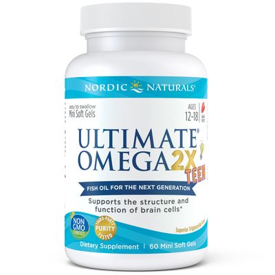 Nordic Naturals - Ultimate Omeg 2X Teen - 60 Softgels