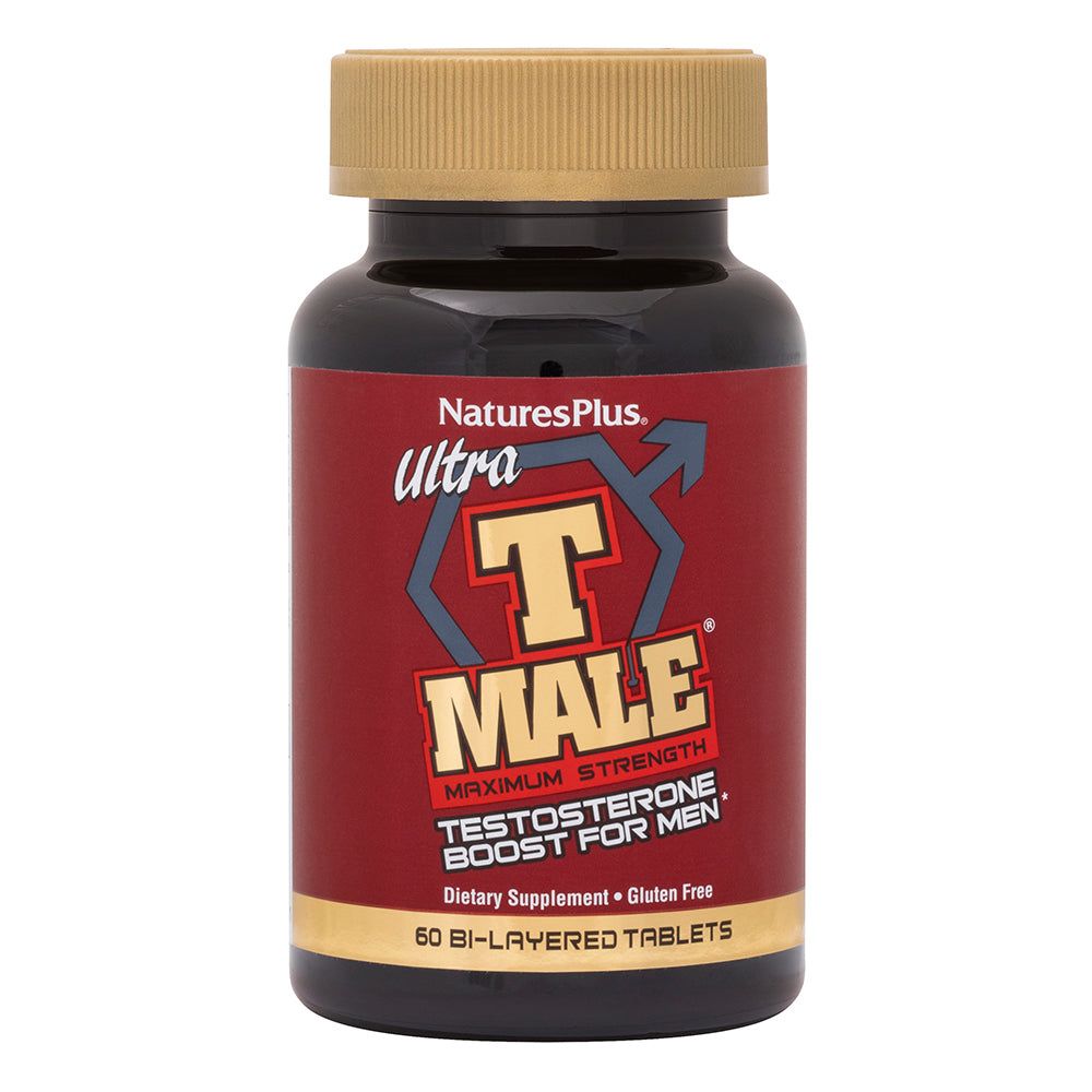 Natures Plus - Ultra T-Male E R Bi-Layer - 60 count