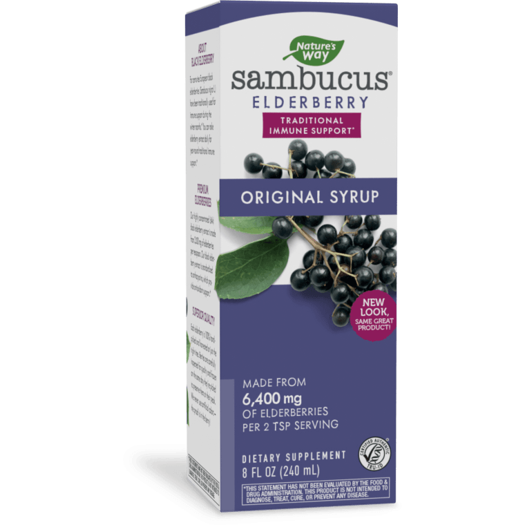 Natures Way - Sambucus Original Syrup - 8 oz